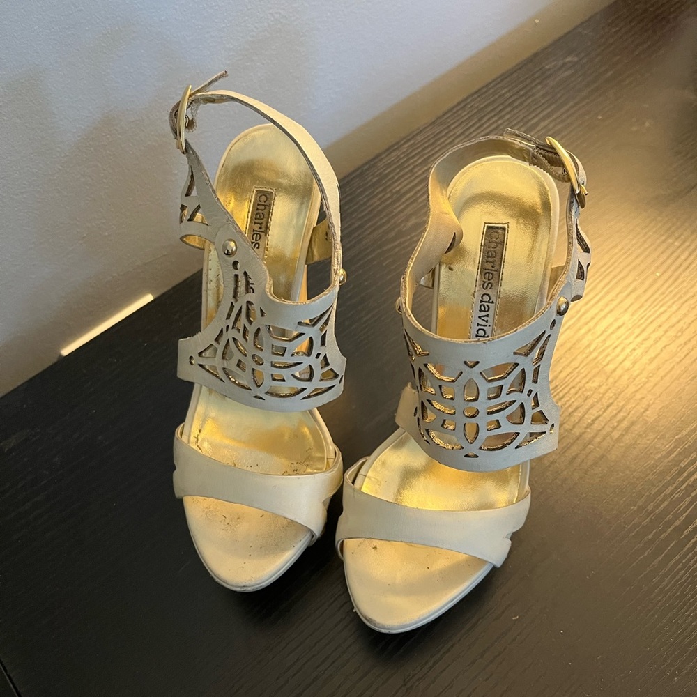Charles David wedge platform